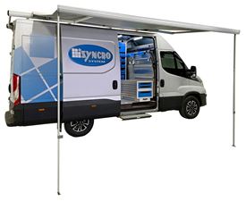 01_Toldo para furgonetas instalado en Syncro Chile 
